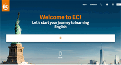 Desktop Screenshot of ecenglish.com